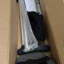 Adjustable Knee Crutch, Non-Slip Platform & Ergonomic Handle | Height-adjustable lightweight aluminum crutch. Stable base, comfy grip, ideal for ankle/foot surgery recovery.