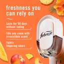 Febreze Plug In Air Freshener, Odor-Fighting Scented Oil Refill, Air Fresheners for Home and Bathroom and Kitchen, Long Lasting for Strong Odors, Hawaiian Aloha Scent, 0.87oz Refills, 3 Count