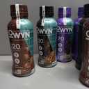 OWYN Protein Shake Variety Pack, Dark Chocolate, Cold Brew Coffee, Cookies and Creamless Flavored Protein Shakes, 20g Protein, 4g Sugar, 3g Fiber, Dairy Free, Plant Based Protein Drink, 12 Count, BB 09/26/2025