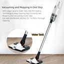 Cordless Vacuum Cleaner, Vacuum and Mop Combo, Lightweight Rechargable Stick Vacuum, Deep Clean and Wash, for Home Hardwood Floor Carpet, Gift for Holidays Birthday