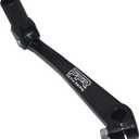 CNC Aluminum Motorcycle Gear Shifter Lever, Foldable Pedal Shifter Fit for 50cc 110cc 250cc CRF50 XR50 XR CRF Dirt Pit Monkey Bike Motorcycle ATV Quad Black Black