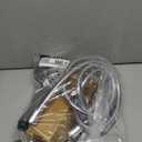 Shower Head with Handheld Combo,11.8 Inch Large Rectangular Rain Shower Head with 5 Modes Handheld Spray Combo, Adjustable Double Shower Heads with Holder and 11'' Extension Arm, Chrome