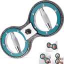 Zakle Rotator Burn Machine, 8-12LB Rotating Arm Exercise Equipment with Adjustable Resistance 360 Degree Rotating Grips, Spinning Arm Machine Grips Forearm Trainer