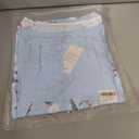 XNC Womens 2 Piece Set Fashion Fresh Plant Print Midi Dress V-Neck Half Sleeve with Jacket A-line Dresses Lounge Outfits (Blue, L)