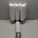 LITOPAK 400 Pack 8 oz Paper Cups, Brown Disposable Hot Coffee Cups for Party, Picnic, Travel, and Events