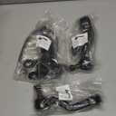 Pitman Arm + Idler Arm + Steering Idler Arm Bracket 3pc K6335 K6447 K6722 for Chevrolet GMC C1500/C1500 Suburban/C2500 Suburban/K1500/K1500 Suburban 1993-1999, C2500/C3500/K2500/K3500 1993-2000