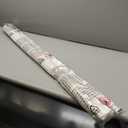 LazBlinds No Drill Roman Shades for Windows, Cordless Light Filtering Window Shades with UV Protection, Polyester Fabric for Bedroom & Living Room, 48" W x 64" H, Off White