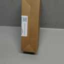 SURAIELEC 10.5'' Battery Window Candles, Dusk-to-Dawn Taper Candle, 3000K Warm White, Flameless LED Candles for Xmas Window, Mantel, Table, Matt Brown, 4 Pack (Rechargeable Batteries Not Compatible)