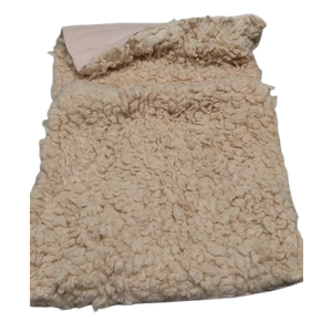 Pack Of Two Fuzzy Throw Pillow Cases, 18x18 Pink