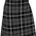 Men's 5 Yard Scottish Tartan Kilt, Highland Wedding Kilt (32, Granite)