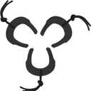 Door Jam, First Responder Door Stop for Law Enforcement, Police, Emergency Medical Services, Tactical Door with Nylon Paracord Attachments for Easy Grab Access, Molle/ PALS Compatible(3 Pack Black)