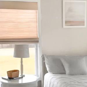Tailor Woven Bamboo Shade| Wall White, Width: 35.5"