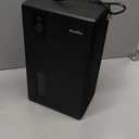 NineSky Dehumidifiers for Home, 95 OZ Water Tank, (1000 sq.ft) Dehumidifiers for Bathroom Bedroom Basement with Auto Shut Off,7 Colors LED Light(Black)