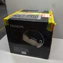 TASALON Ionic Hooded Hair Dryer - 1875W Bonnet Dryer with 3 Temperature Settings - Portable Standing Dryer for Home and Salon