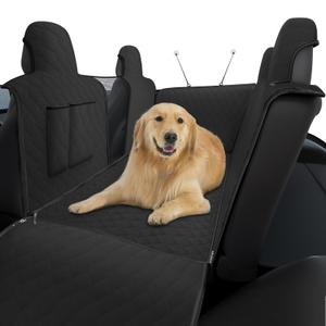 Dog Car Seat Cover, Back Seat Cover for Dogs Pet Car Seat Protector, 51x21x24 in