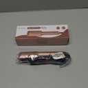 FARERY Ceramic Mini Hair Straightener, 1.5 Inch Wider Plate, Hair Iron for Fast Straightening, Portable Flat Iron with Dual Voltage and Storage Bag