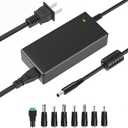 TKDY 12V 5A Monitor Power Supply Cord, 12 Volts 5A 4A 3A AC DC Adapter, Compatible with 12Vdc LCD Monitor, DC12V CCTV Security Cameras, 12Volts LED Strip Light