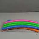 Kids Exercise Hoop, Snap Together Detachable Adjustable Weight Size Plastic Toy Hoops - Spinning Rings for Sports, Exercise, Playing, 32-Inch