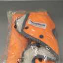 Reflective Dog Warm Coat for Cold Weather with Fleece Lining and D-Ring,Waterproof, Windproof, High Visibility Blaze Orange Hunting Vest  Protects Dogs from Daily Motorists and Hunting Accident, L