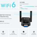 TP-Link USB 3.0 WiFi Adapter for Desktop PC (Archer TX30U Plus)-AX1800 WiFi 6 Dual-Band Plug and Play Wireless Network Adapter with 2.4GHz, 5GHz, 2High Gain Antenna, WPA3, Supports Windows 11/10