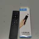 Remote Control –Only Works with MARCTRONIC 18W LED Floor Lamp, 49ft Wireless Range, Built-in Memory & Timer Function