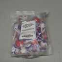 Patriotic Candy, Fruit Lollipops, Red White and Blue Candy - 35 Count (EXP 01/16/28)