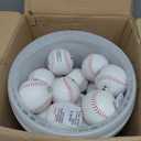 Rawlings | Official League Recreational Use Practice Baseballs | Youth/8U | OLB3| 24 Count (Red, White)