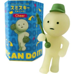 Smiski Glow in The Dark Figure, Cheer Series, Random Style, 1 Pack