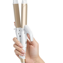 Europe Travel Curling Iron Mini: Dual Voltage Curling Iron for Traveling  Mini Travel Curling Irons 1 Inch with US Plug,Gold 450℉ for Thick/Coarse Short Hair