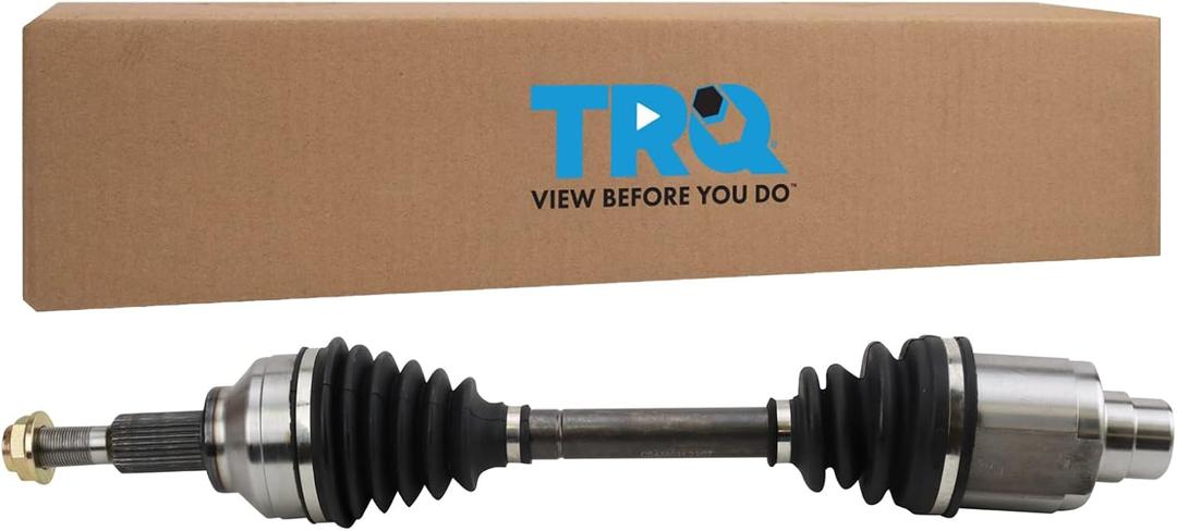 TRQ Front Right CV Axle Shaft Assembly Passenger Side Compatible with 2007-2010 Chrysler Sebring 2008-2009 Dodge Avenger 2009-2020 Journey