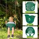 2Pcs Heavy Duty Swing Seats for Kid Full Bucket High Back & Anti Slip Seat