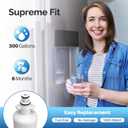 ICEPURE Refrigerator Water Filter, Compatible with Kenmore 9690, LG LT700P, ADQ36006101, ADQ36006102, LFXC24726S, LFXS24623S, RFC1200A, Pack of 1