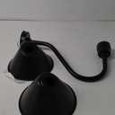 8" Barn Gooseneck Light Fixture with Extended Arm - Vintage Outdoor Sign Light for Dining Room, Shop Farmhouse Gooseneck Light - 2 Pack