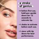 e.l.f. Holy Strokes Micro-Fine Brow Pen, Liquid Waterproof Eyebrow Makeup For Detailing & Adding Dimension, Vegan & Cruelty-Free, Espresso