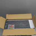 eletecpro 12x12 Picture Frames Set of 9 with Clear Acrylic Cover, Display 8x8 Photos with Mat or 12x12 Without, Classic and Sturdy Square Collage Gallery Wall Decor, Easy Wall Mount, Black