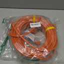 Outdoor Extension Cord Waterproof 100 FT, Orange 16/3 SJTW Heavy Duty, Flexible 100% Copper 3 Prong Extension Cord for Lawn, Garage,UL Listed