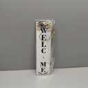 Sintuff Holiday Interchangeable Welcome Sign for Front Door Wood Porch Sign with 24 Pcs Seasonal Icons Home Farmhouse Holiday Welcome Outdoor Festival Seasonal Decoration(White,Cute)