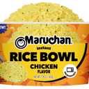 Maruchan Instant Rice Bowl, Chicken Flavor Microwavable Quick & Easy Side Dish or Meal for Kids, Students and Busy Families 3.76 Oz. (6 Pack) (EXP 06/01/27)