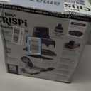 Ninja Crispi 4-in-1 Glass Air Fryer | 450F | Non-Toxic | 4QT & 6-Cup Glass Containers w/Lids | Microwave, Freezer, Dishwasher Safe | Max Crisp, Air Fry, Bake, Recrisp | Cyberspace Gray, FN101GY