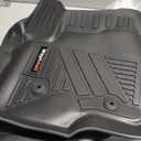 for 2012-2016 Ford F250/F350/F450/F550 Super Duty SuperCrew/Crew Cab Floor Mats Front Liner All Weather TPE Accessories (for 12-16 Ford F-250 F-350 F-450 F-550 SuperCrew/Crew Cab)