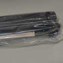 Reinforced 42 Tall x 130 Extra Wide Retractable Baby Gates Extra Tall Pet Gate for Wide Openings Long Dog gate with Rods to Prevent Crawling Through, Dog Gates for Doorways Indoor Outdoor, Black