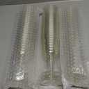 SUREHOME Plastic Champagne Flutes 30 Pack Disposable Champagne Glasses 5oz Clear Plastic Mimosa Glasses Wedding Cocktail Cups Bulk for New Years Eve Party Supplies 2025 Engagement Birthday Decorations