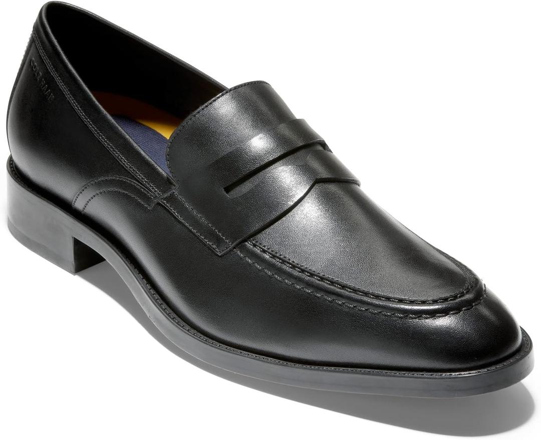 Cole Haan Men's Hawthorne Penny Loafer (M9, BLACK)