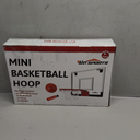 Over The Door Pro Mini Basketball Hoop for Kids Adults Teens,for Door and Wall with Complete Basketball Accessories (18x12 inches)