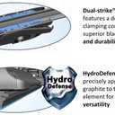 BOSCH B36012 360 Complete Vehicle Wiper Blade Replacement - Includes Front Beam Blades (Pair) + Rear Wiper Blade (1) - 22"/21"/11"