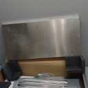 Equipment Grill Stand Table 24x30x30 Inch Stainless Steel NSF Certified 400 Lbs Capacity with Adjustable Legs, 2" Edge Baffle, for Hotel, Home, Commercial Restaurant Kitchen