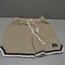 VOGSTART Men’s Waffle Sweat Shorts Basketball Athletic Casual Midweight 8'' Inseam Shorts with Pockets (Size M)