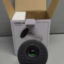 [Built-in Apps & 2025 Upgraded] Mini Projector Support 4K 1080P Auto Keystone 270 Rotatable with WiFi 6 and Bluetooth 5.4, Projector Portable Compatibile with HDMI/TV Stick/Memory Stick/Laptop-Black