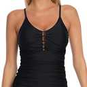 Relleciga Tankini Swimsuit Top S
