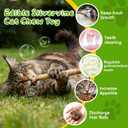 Silvervine Sticks for Cats & Cat Chew Rope Toys for Indoor Cats Dental Care Teeth Cleaning, Kitten & Cat Teething Toys for Health, Cat Chew Stick Suitable for All Breeds of Aggressive Chewers Cat